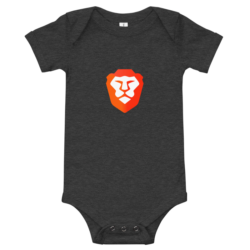 Brave Lion Baby Onesie product image