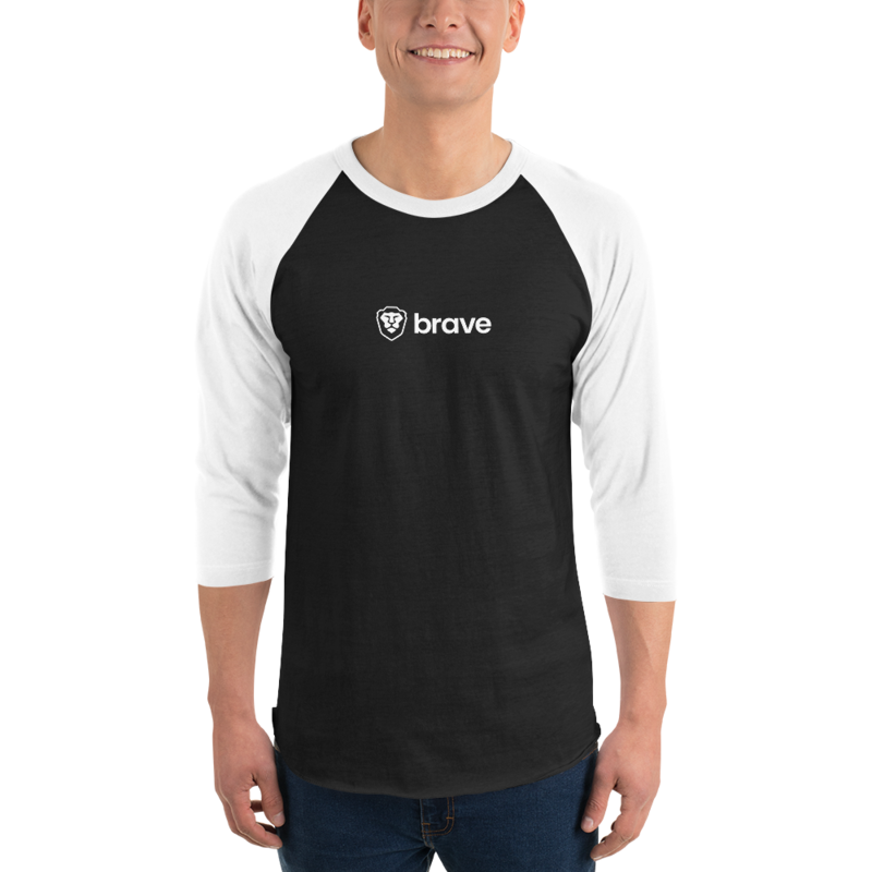 Brave 3/4 Sleeve Baseball Tee product image