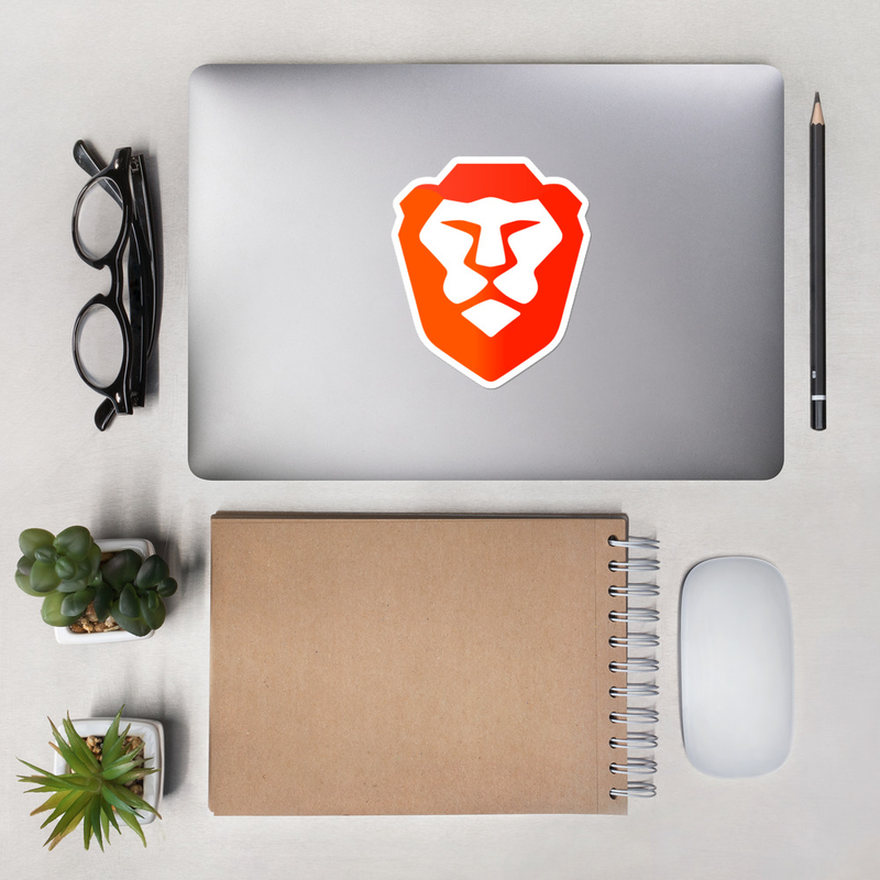 Brave Lion Sticker product image