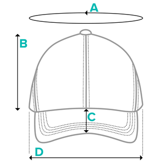 product sizing graphic