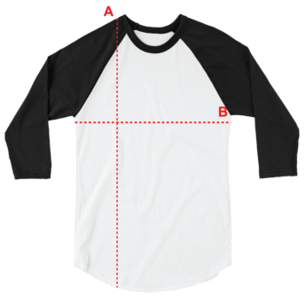 product sizing graphic