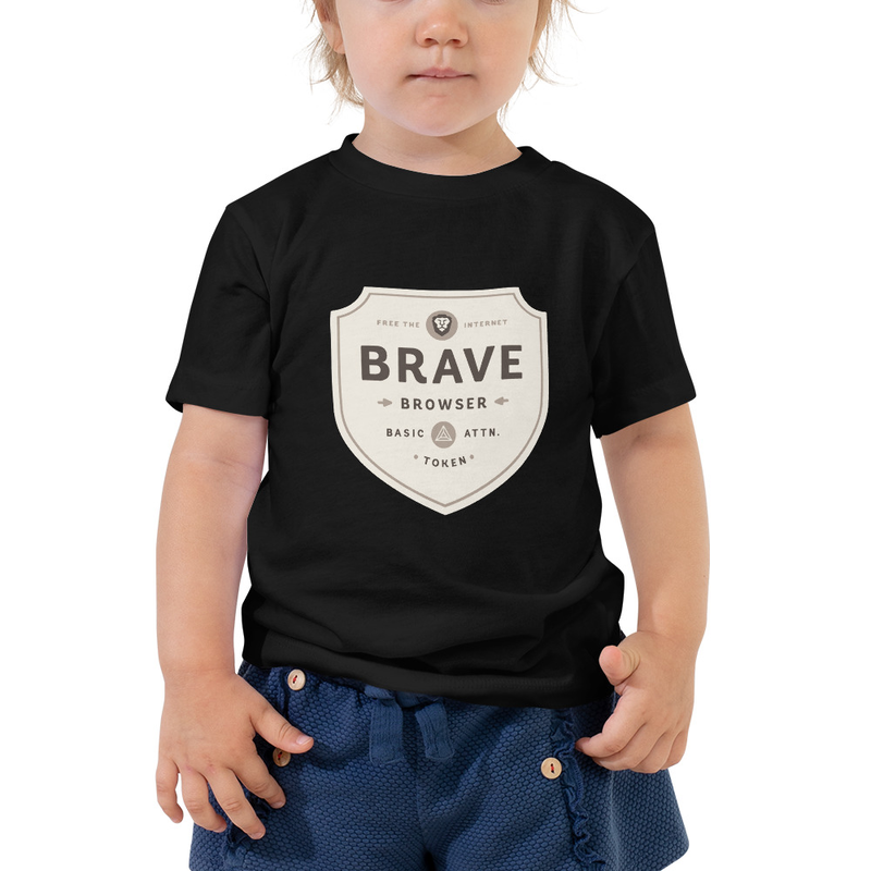 Brave Badge Toddler Tee product image