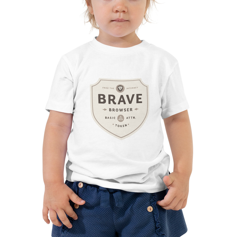 Thumbnail for Brave Badge Toddler Tee