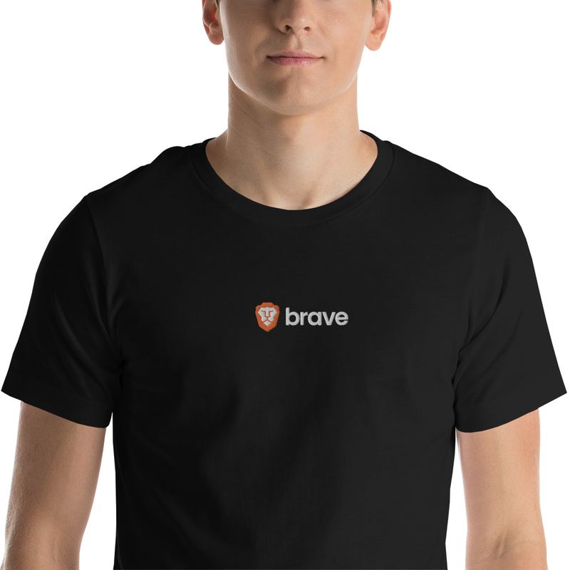 Thumbnail for Brave Embroidered Tee